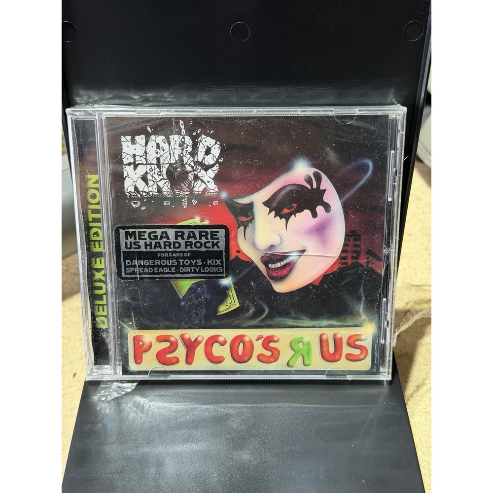 Psyco's R Us by Hard Knox (CD, 2016) Mega Rare US Hard Rock Deluxe Edition